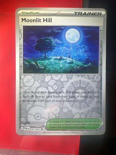 Moonlit Hill [Reverse Holo] #81 photo