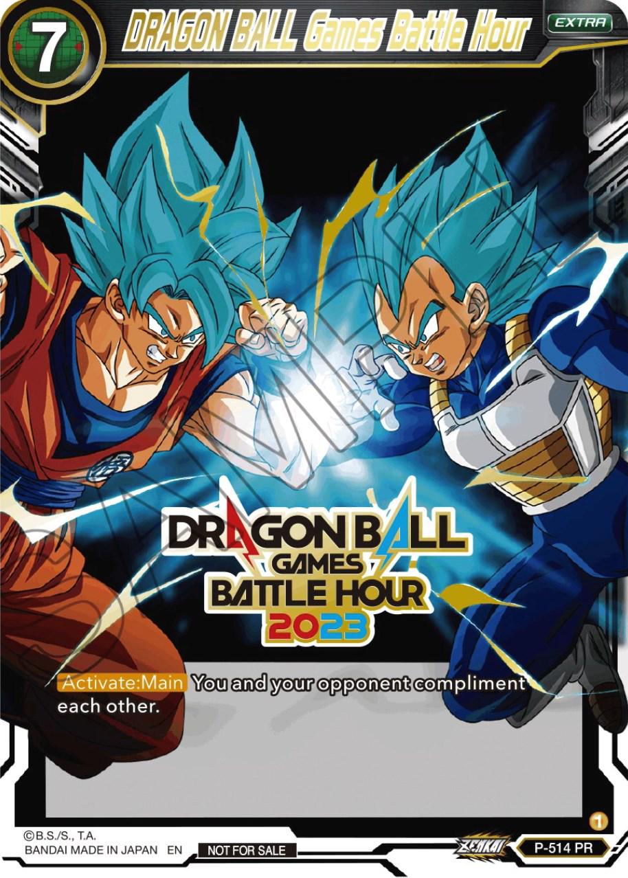 DRAGON BALL Games Battle Hour [Dragon Ball Games Battle Hour 2023 Promo Card Set Foil] P-514 Dragon Ball Fusion World Promos