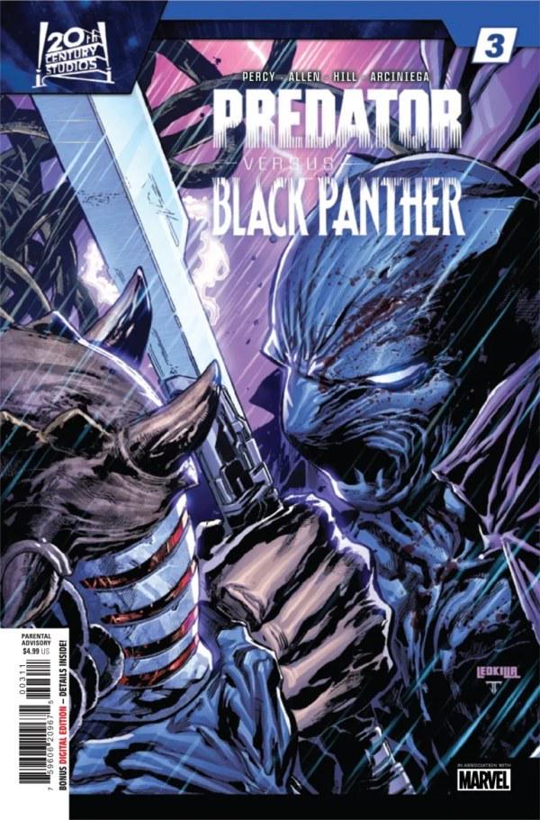 Predator vs. Black Panther #3 (2024) Comic Books Predator vs. Black Panther