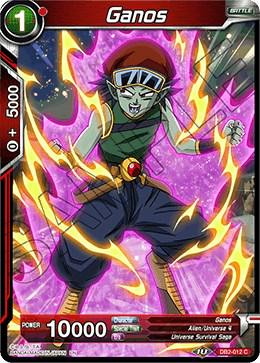 Ganos [Foil] DB2-012 Dragon Ball Super Divine Multiverse