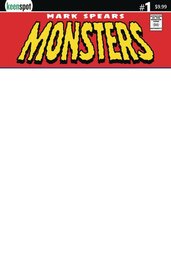 Mark Spears Monsters [Blank] #1 (2024) Comic Books Mark Spears Monsters