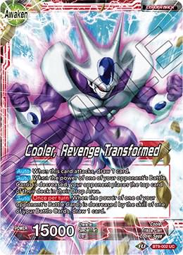 Cooler // Cooler, Revenge Transformed BT9-002 Dragon Ball Super Universal Onslaught