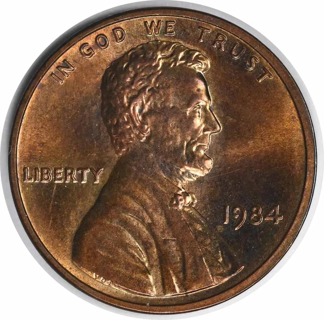 1984 [DOUBLE DIE FS-101] Coins Lincoln Memorial Penny