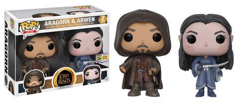 Aragorn And Arwen 2 Pack [SDCC] Funko POP Movies