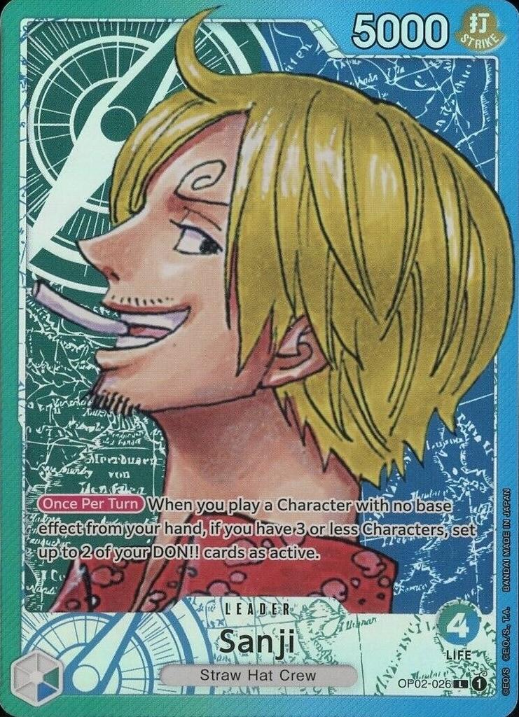 Sanji [Alternate Art] OP02-026 One Piece Paramount War