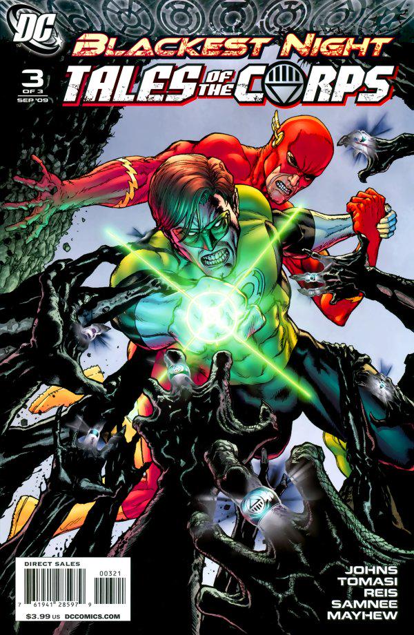 Blackest Night: Tales of the Corps [Mahnke] #3 (2009) Comic Books Blackest Night: Tales Of The Corps