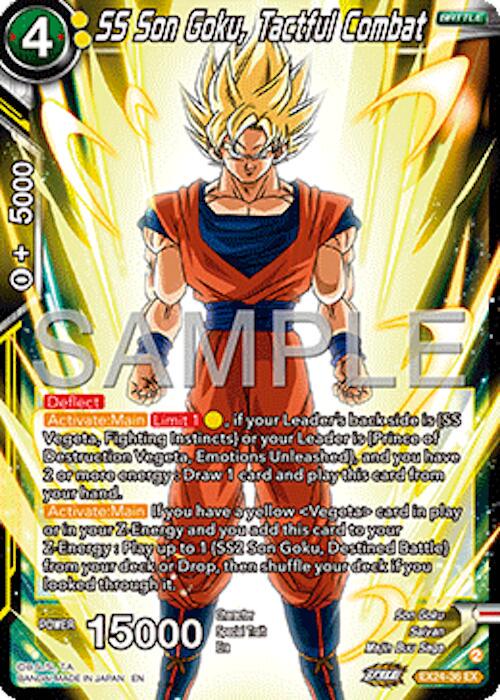 SS Son Goku, Tactful Combat [Foil] EX24-36 Dragon Ball Super Premium Anniversary Box 2024