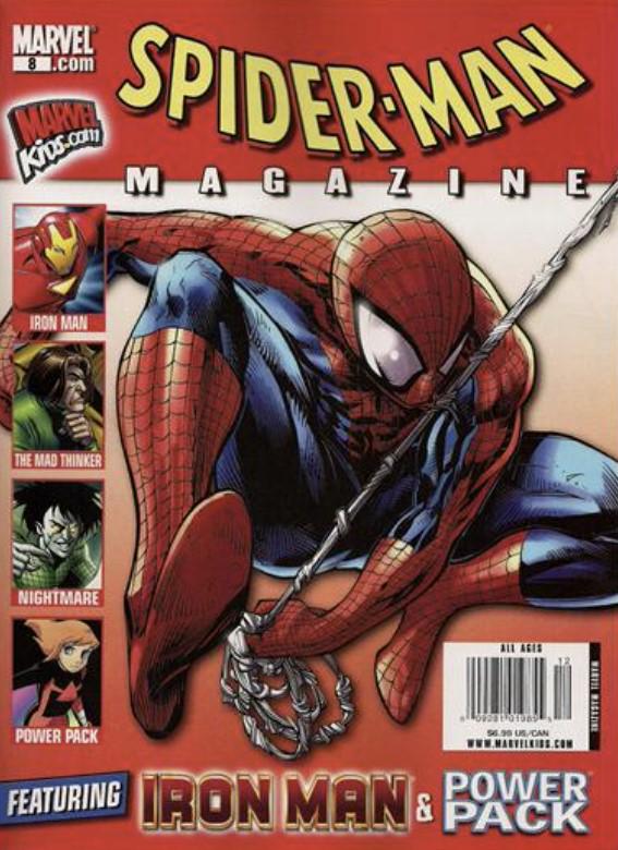 Spider-Man Magazine #8 (2009) Comic Books Spider-Man Magazine