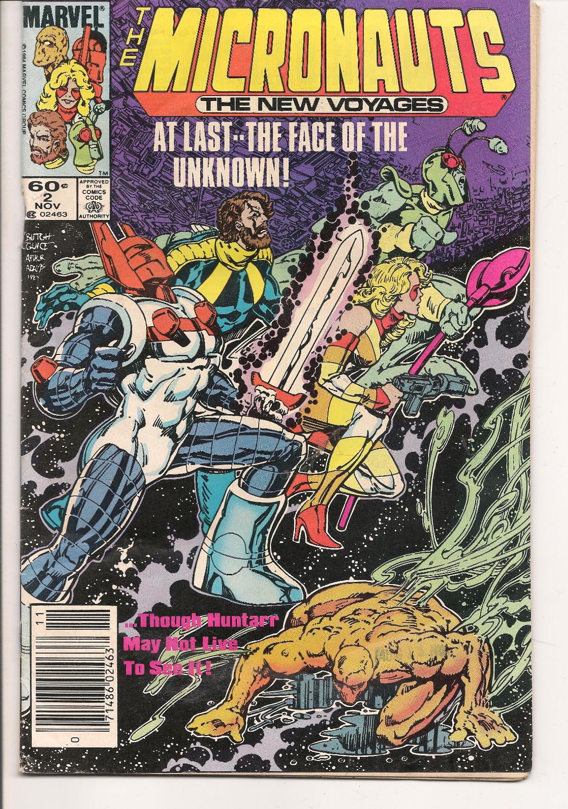 The Micronauts The New Voyages [Newsstand] #2 (1984) Comic Books Micronauts: The New Voyages