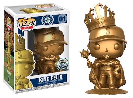 King Felix [Gold] #1 Funko POP MLB