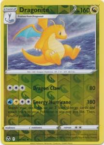 Dragonite [Reverse Holo] #131 Pokemon Silver Tempest