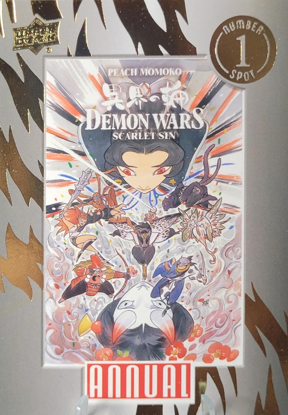 Demon Wars: Scarlet Sin #N1S-18 Marvel 2023 Upper Deck Annual Number 1 Spot