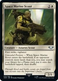 Space Marine Scout [Surge Foil] #15 Magic Warhammer 40,000