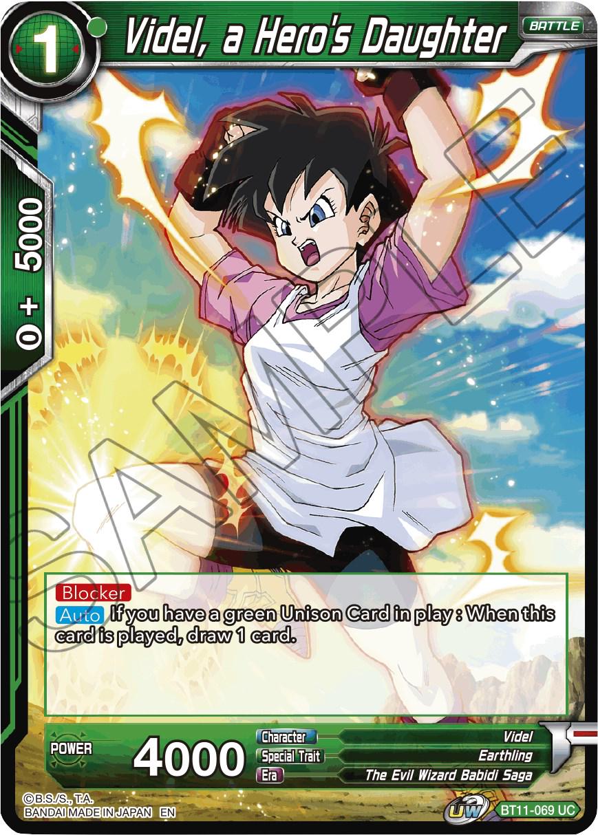 Videl, a Hero's Daughter BT11-069 Dragon Ball Super Vermilion Bloodline