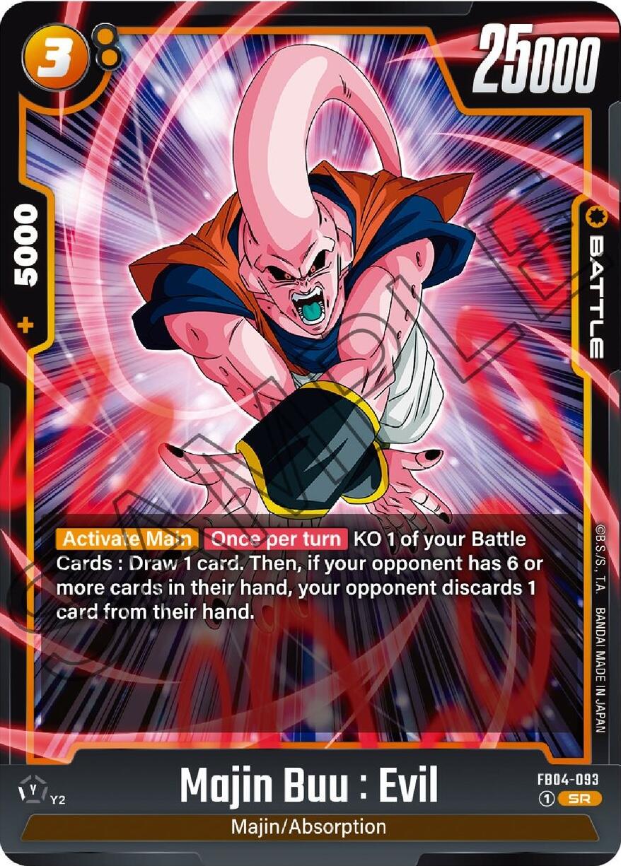 Majin Buu: Evil FB04-093 Dragon Ball Fusion World Ultra Limit