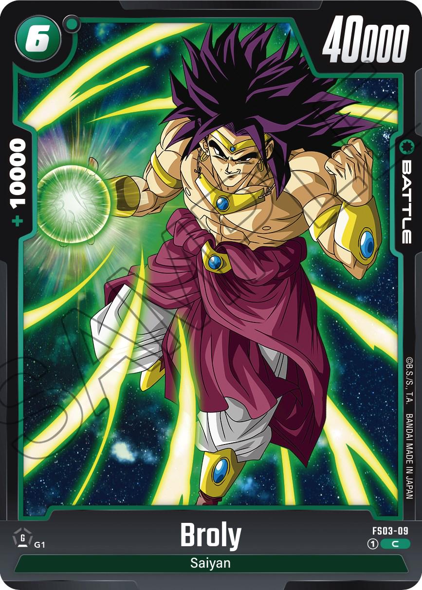 Broly - FS03-09 FS03-09 Dragon Ball Fusion World Starter Deck: Broly