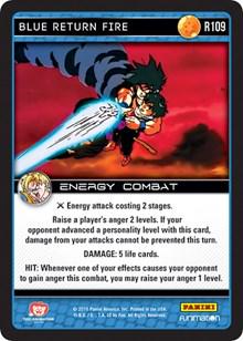 Blue Return Fire R109 Dragon Ball Z Vengeance