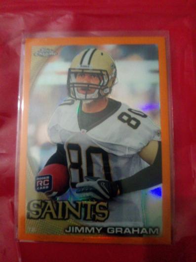 Jimmy Graham [Orange Refractor] #C67 photo