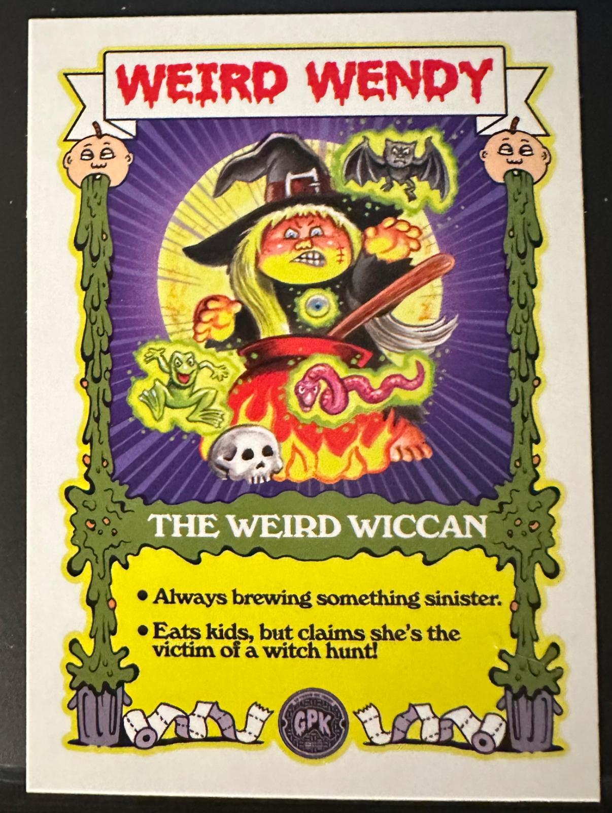 Weird WENDY #6 Garbage Pail Kids at Play TCG