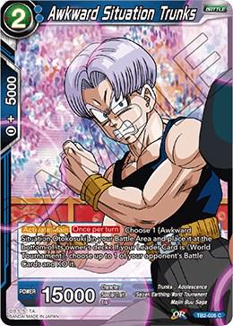 Awkward Situation Trunks [Foil] TB2-026 Dragon Ball Super World Martial Arts Tournament