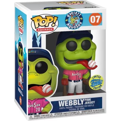 Webbly [Pink Jersey] #7 Funko POP Aquasox