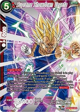 Supreme Showdown Vegeta [SPR] TB2-005 Dragon Ball Super World Martial Arts Tournament