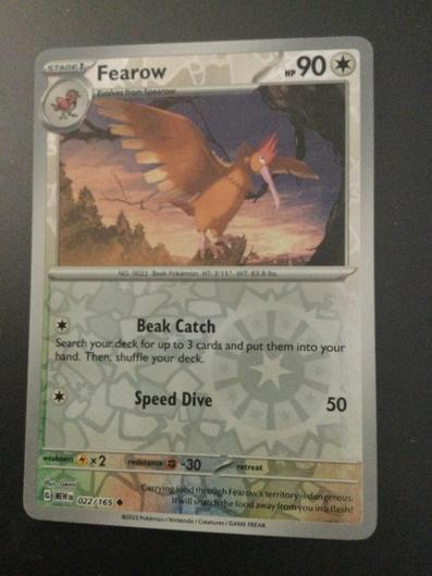 Fearow [Reverse Holo] #22 photo