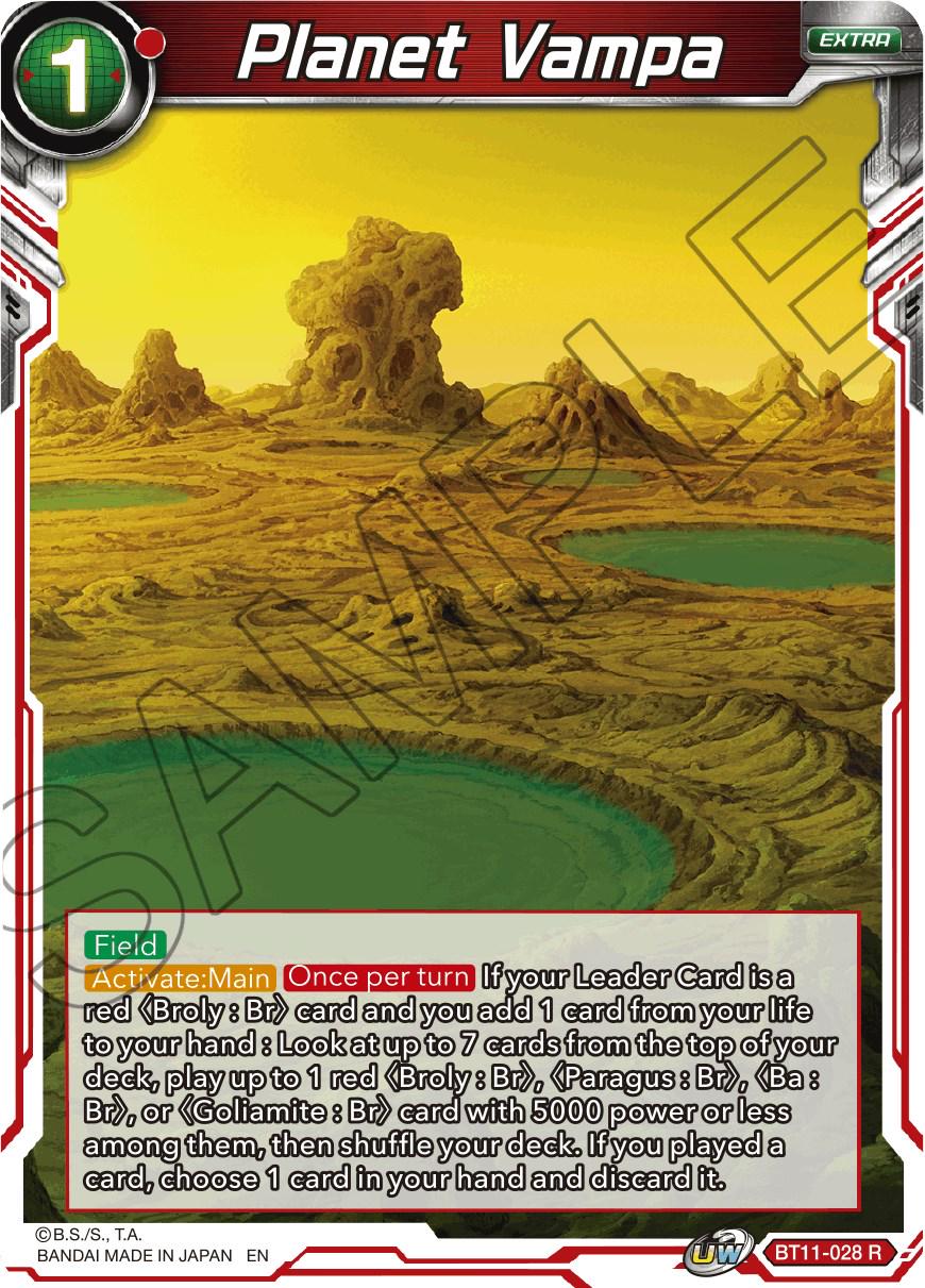 Planet Vampa [Foil] BT11-028 Dragon Ball Super Vermilion Bloodline