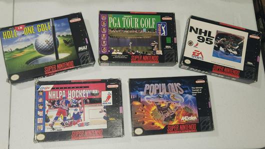 Super Nintendo Game Lot photo