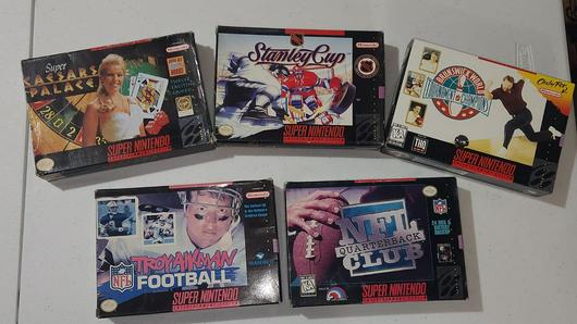 Super Nintendo Game Lot photo