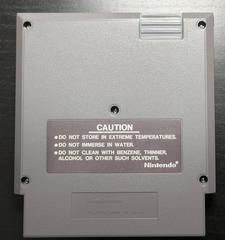 Back Of Cartridge | Pinball [5 Screw] NES