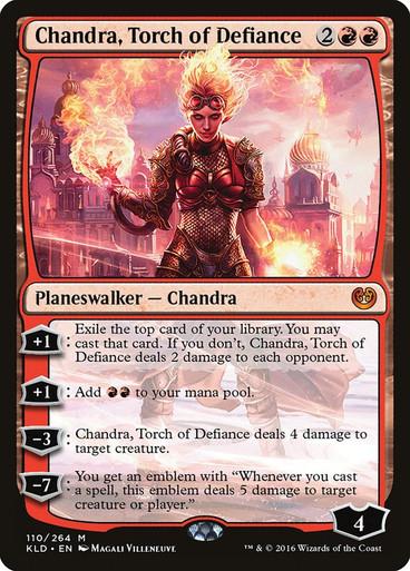 Chandra, Torch of Defiance #110 Magic Kaladesh