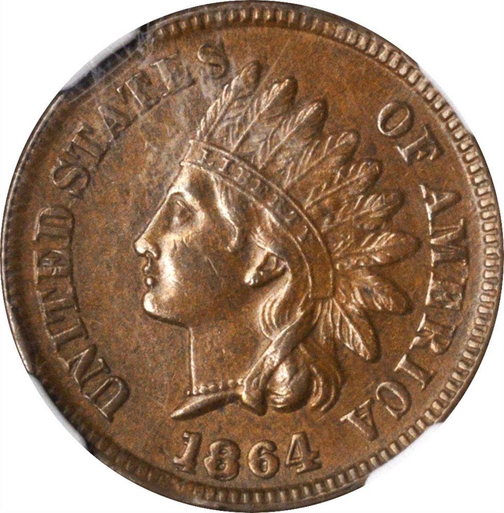 1864 [L FS-2301] Coins Indian Head Penny