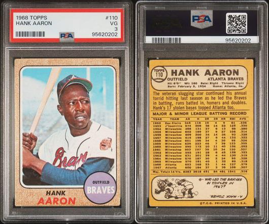 Hank Aaron #110 photo