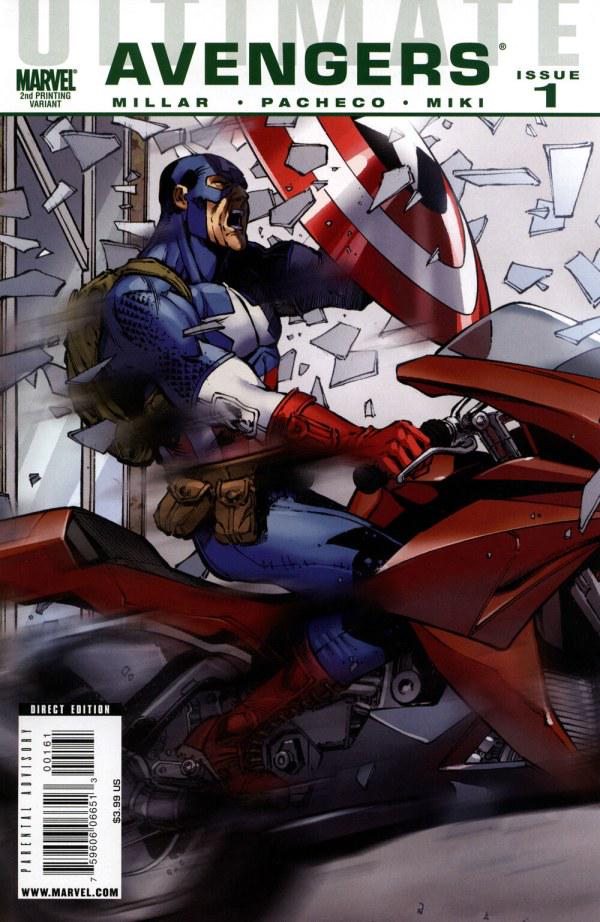 Ultimate Avengers [2nd Print Pacheco] #1 (2009) Comic Books Ultimate Avengers