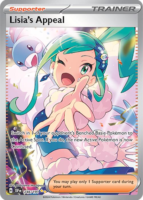 Lisia's Appeal #246 Pokemon Surging Sparks