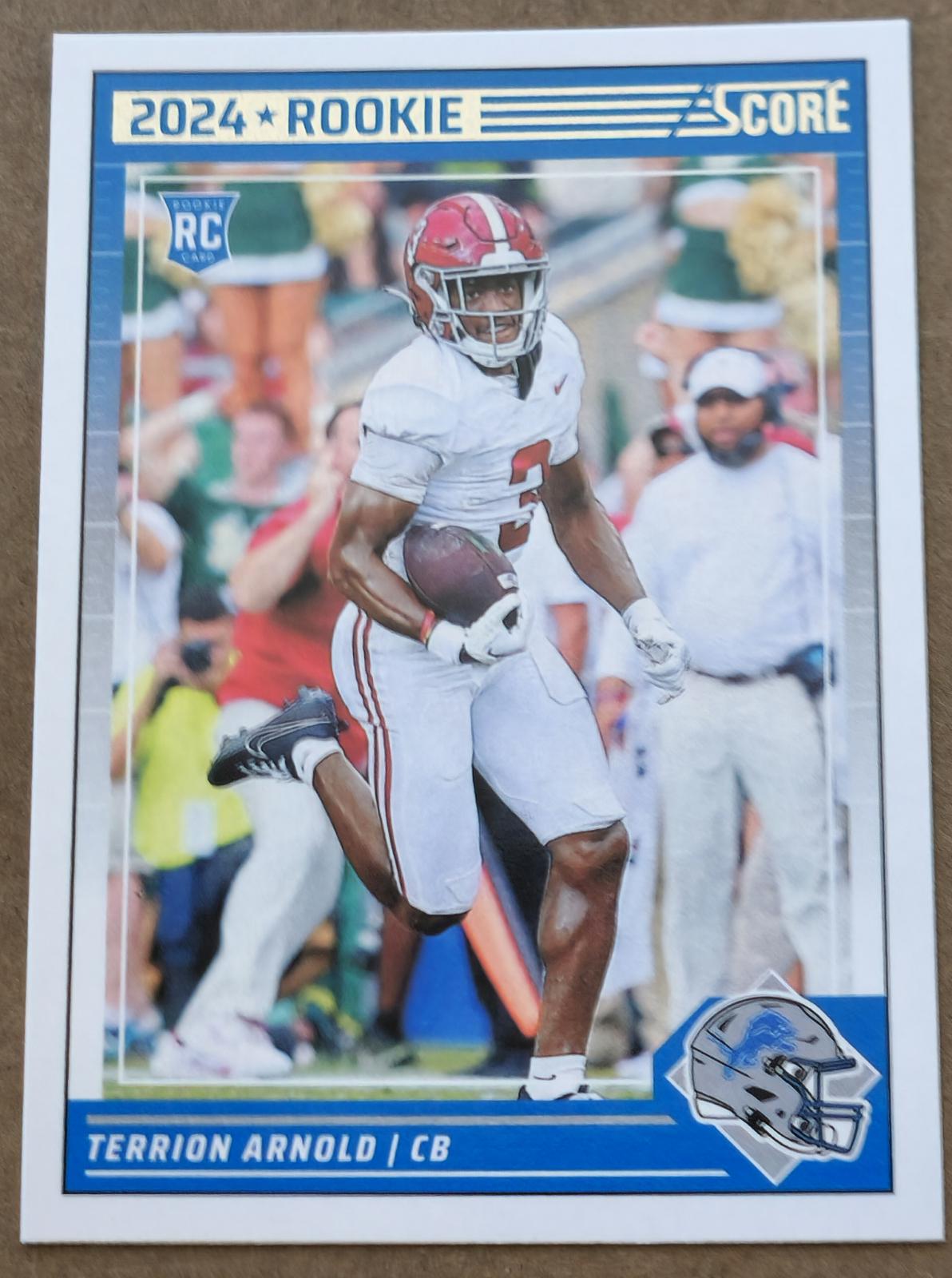 Terrion Arnold 315 Prices 2024 Score Football Cards