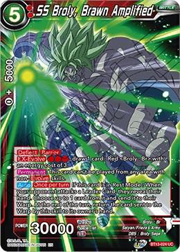 SS Broly, Brawn Amplified BT13-024 Dragon Ball Super Supreme Rivalry