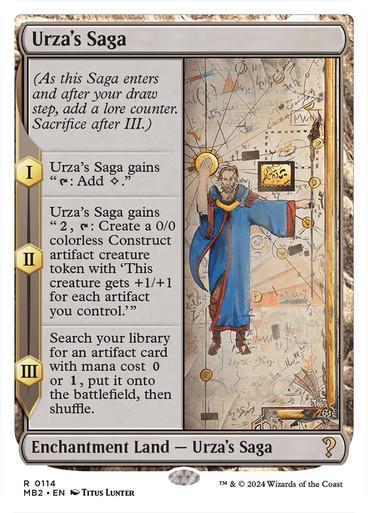 Urza's Saga #114 Magic Mystery Booster 2