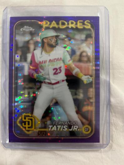 Fernando Tatis Jr. [Sonar Purple Refractor] #263 photo