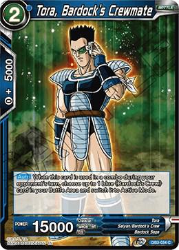 Tora, Bardock's Crewmate DB3-034 Dragon Ball Super Giant Force