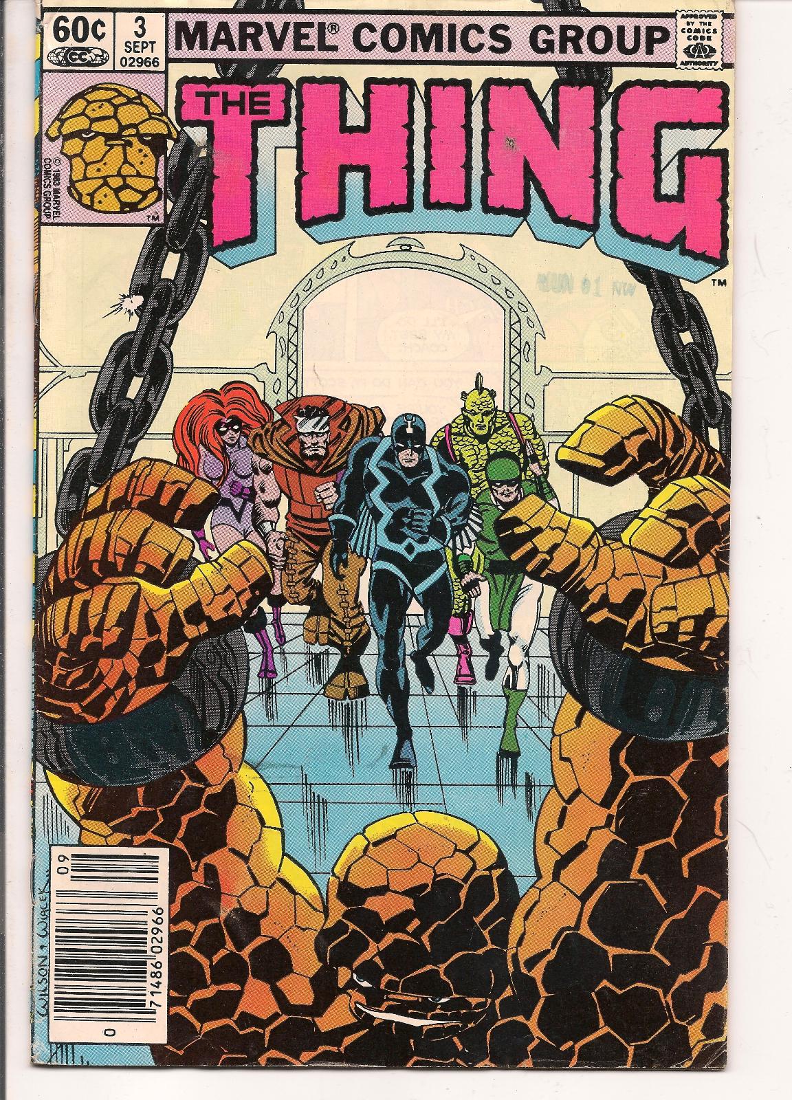 The Thing [Newstand] #3 (1983) Comic Books The Thing