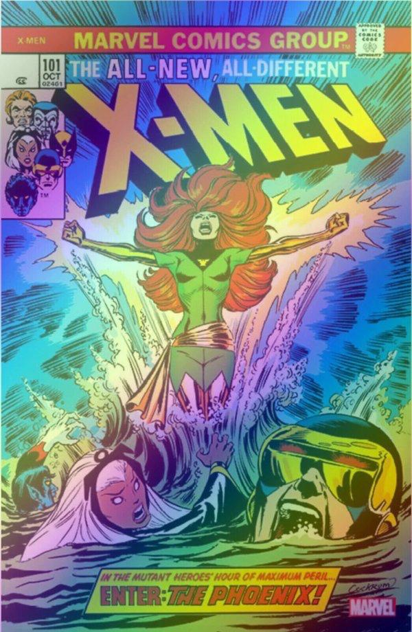 X-Men [Cockrum Foil Edition] #101 (2023) Comic Books X-Men Facsimile Edition