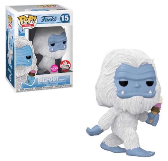 Bigfoot Snowy [Flocked] #15 Funko POP Myths