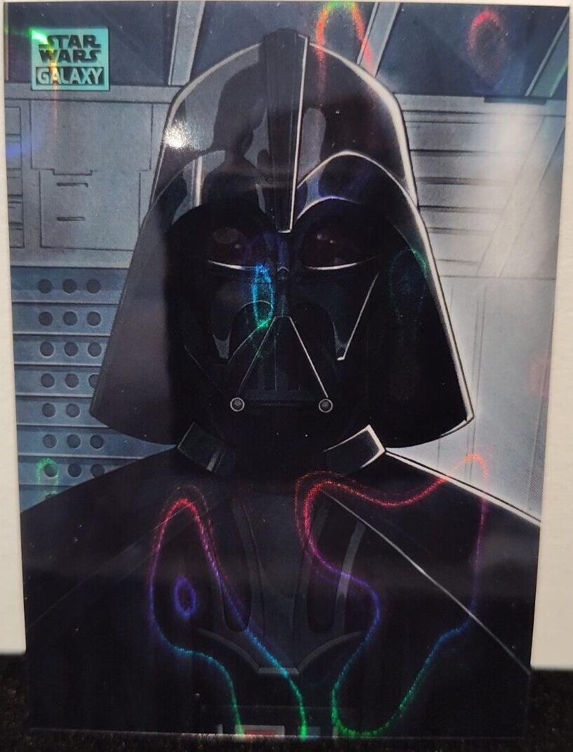 Darth Vader [Aqua Lava Refractor] #AS-4 Star Wars 2024 Topps Chrome Galaxy Art of the Sith