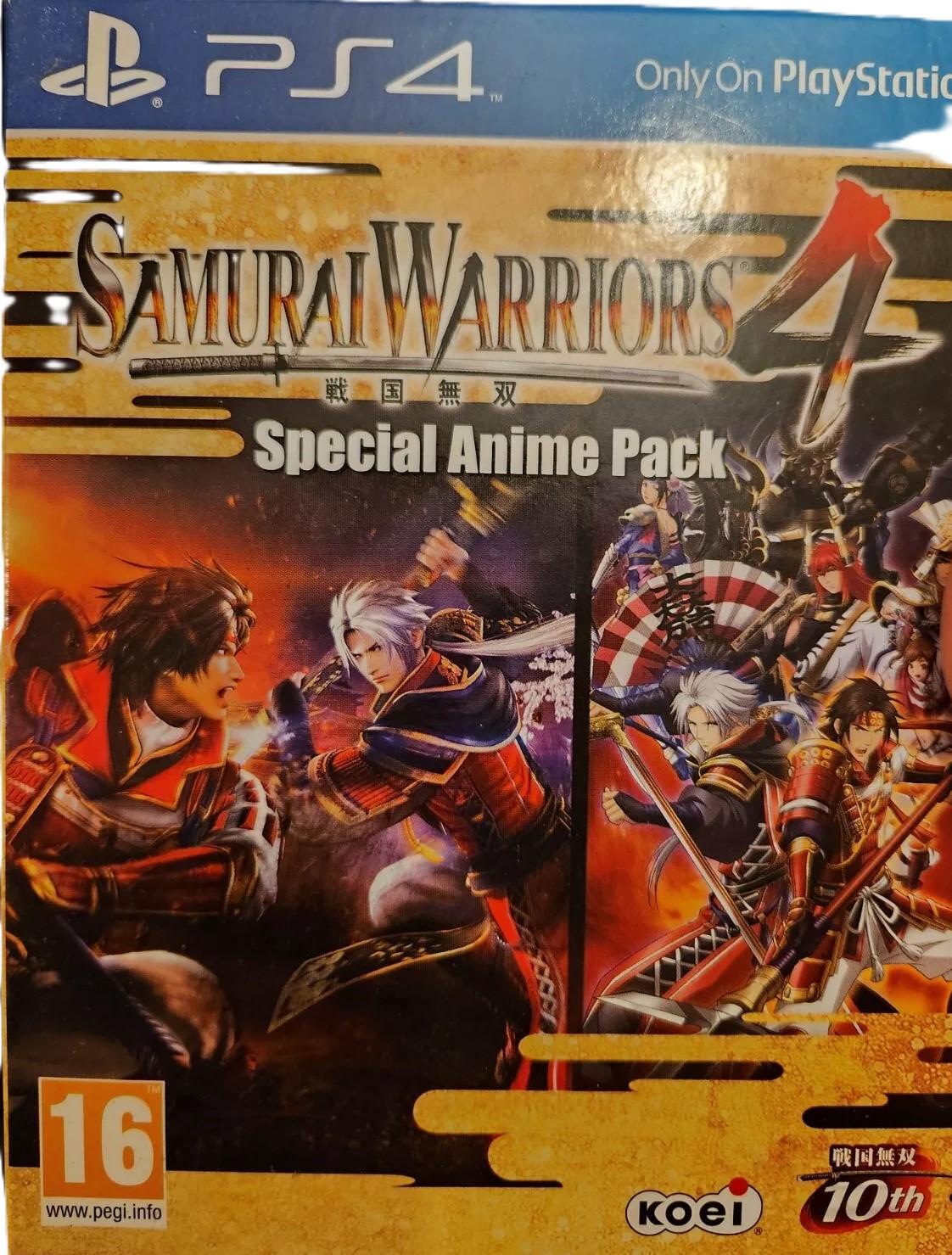 Samurai Warriors 4 [Special Anime Pack] Precios PAL Playstation 4 ...