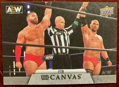 Dax Harwood, Cash Wheeler #C-23 Wrestling Cards 2021 Upper Deck AEW Canvas Prices