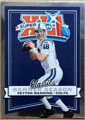 Peyton Manning #BS-6 Football Cards 2022 Panini Classics Banner Season Prices