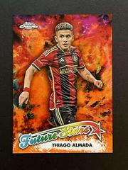 Thiago Almada [Orange] Soccer Cards 2023 Topps Chrome MLS Future Stars Prices