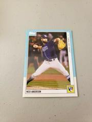 Nick Anderson #34 Baseball Cards 2019 Topps on Demand Rookie Review Prices